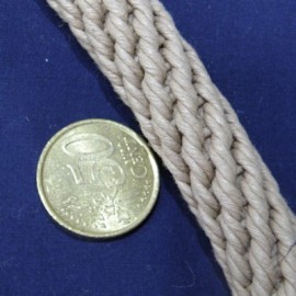 Grosse Corde marin double torsade anse sac 14 mm.